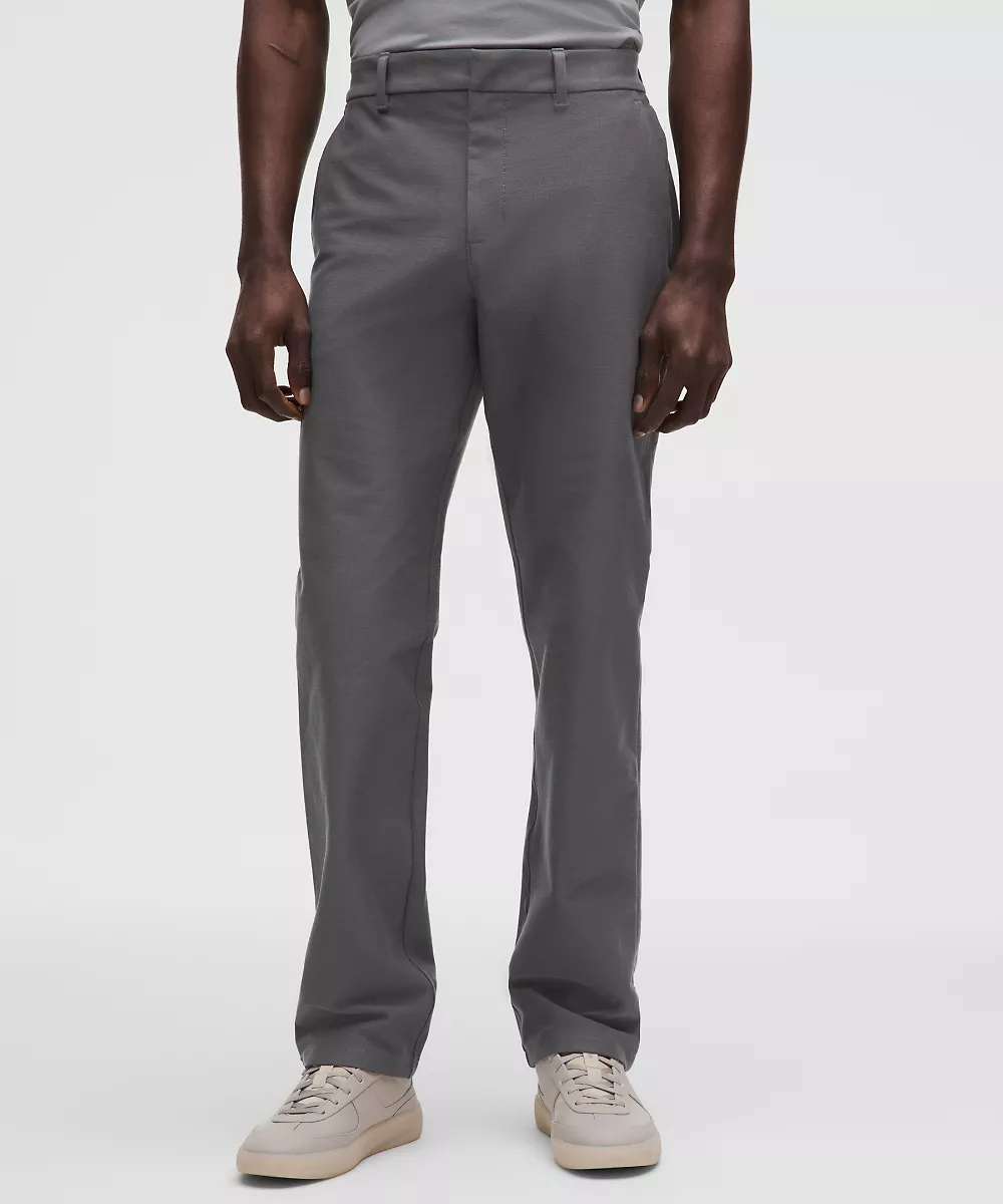 Pantalon Slacker coupe droite classique 30L — Onyx Grey, view 2