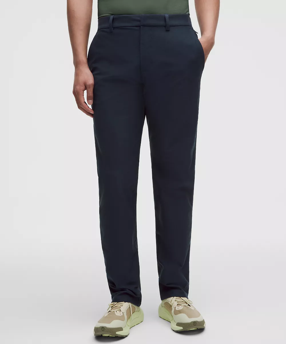 Pantalon Slacker coupe droite classique 34L — True Navy, view 2