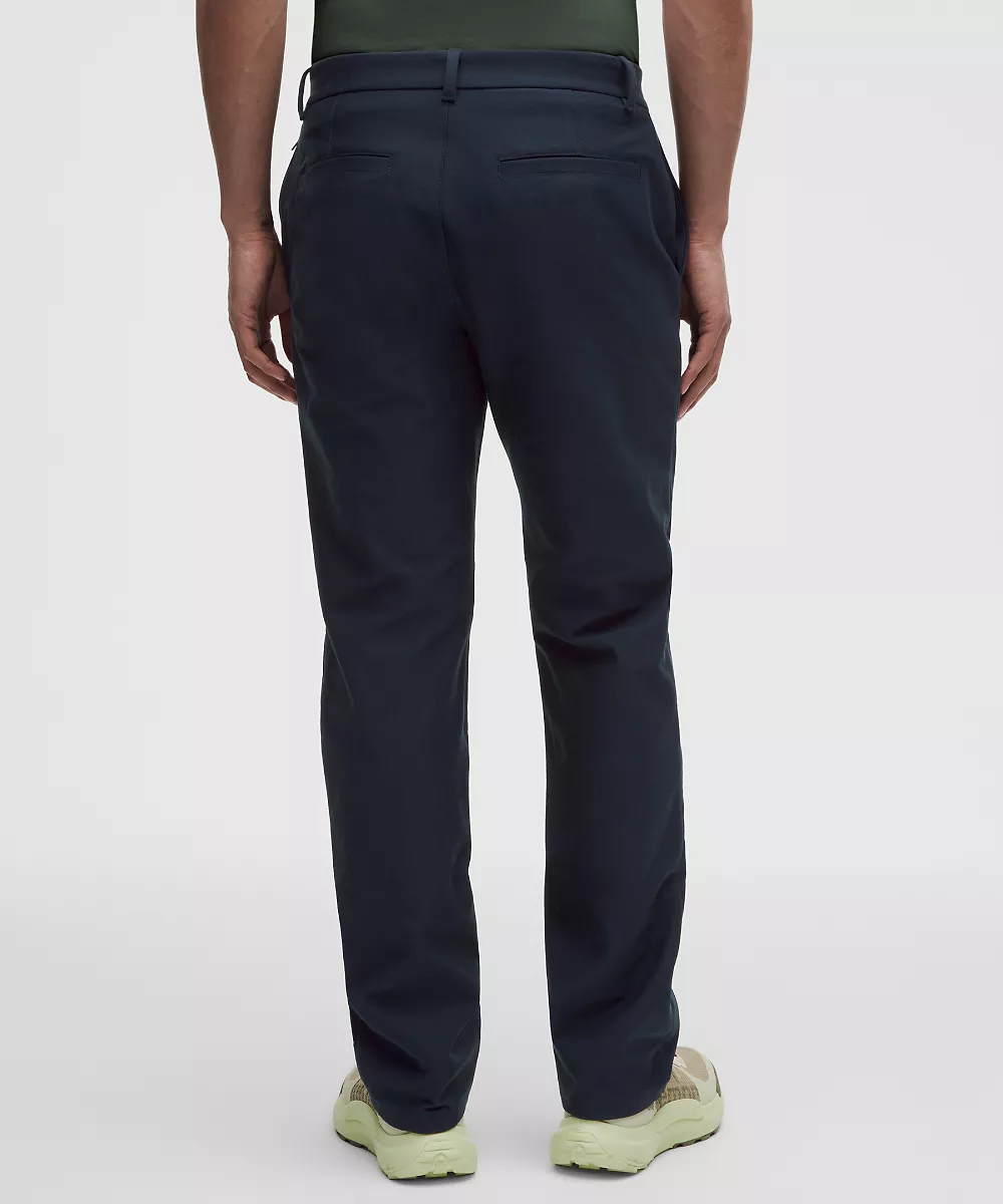 Pantalon Slacker coupe droite classique 34L — True Navy, view 3
