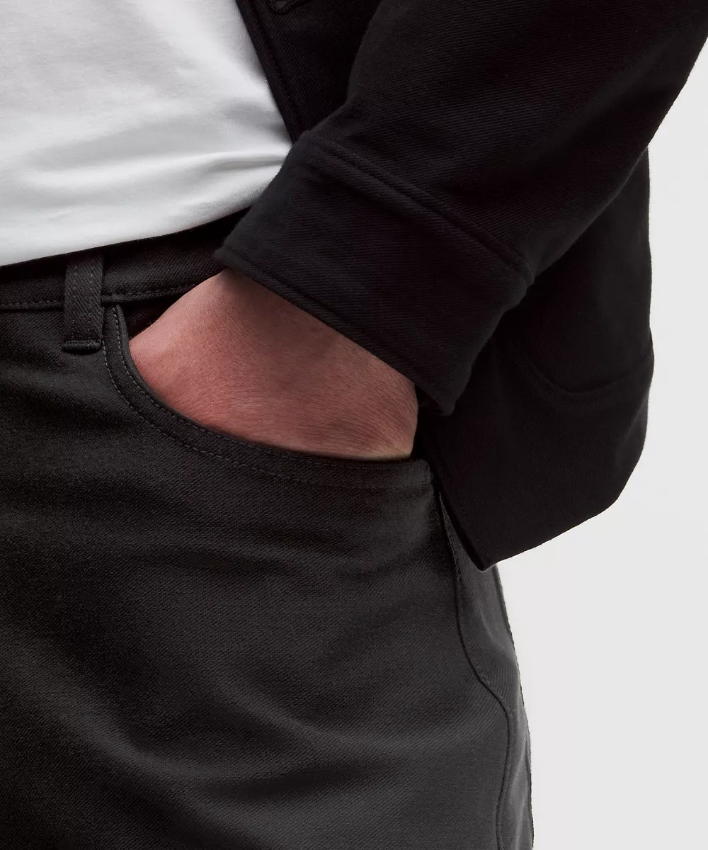 Pantalon EasyFive droit ample 34L — Black, view 5