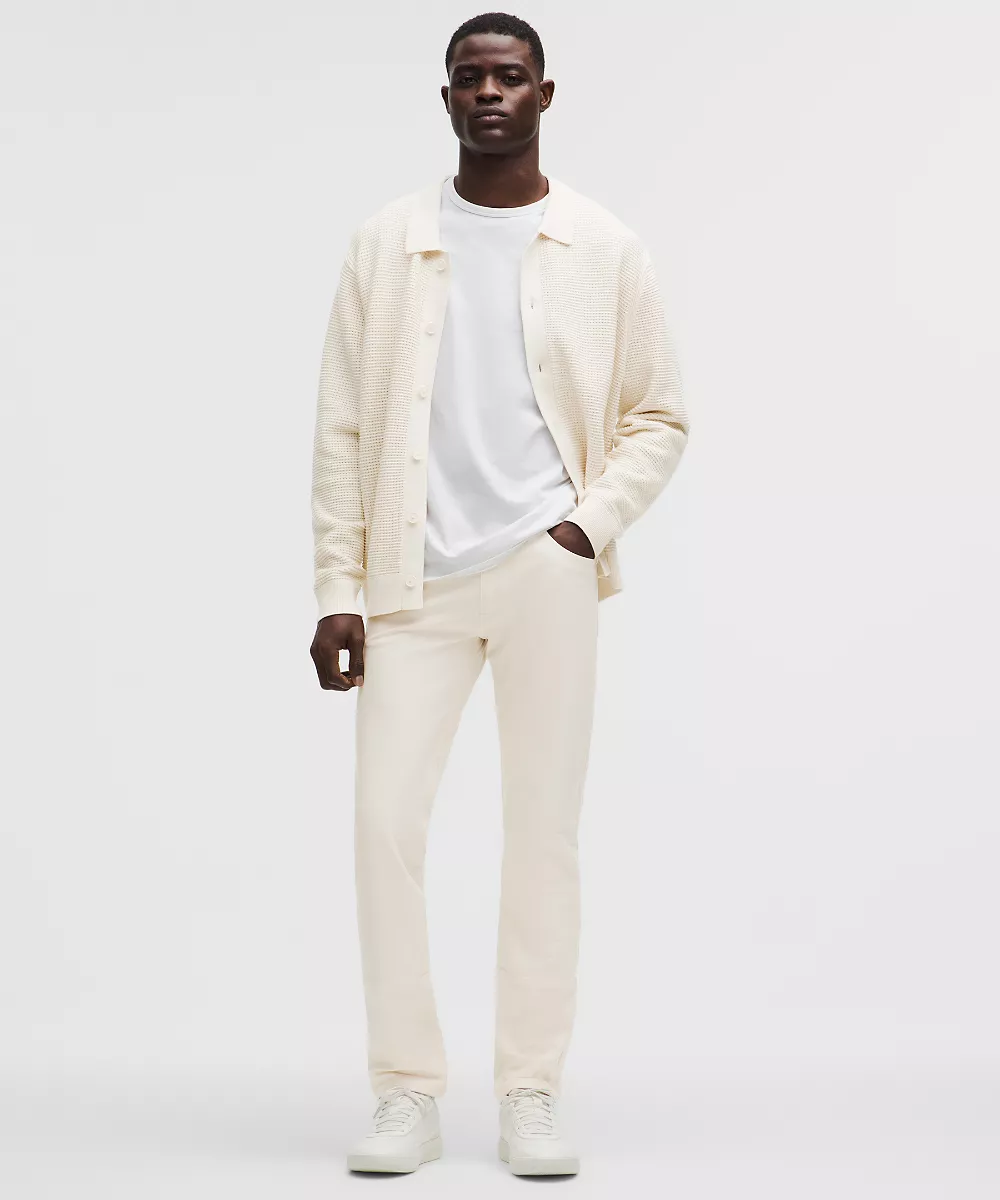 Pantalon EasyFive droit ajusté 30L — Light Ivory, view 1