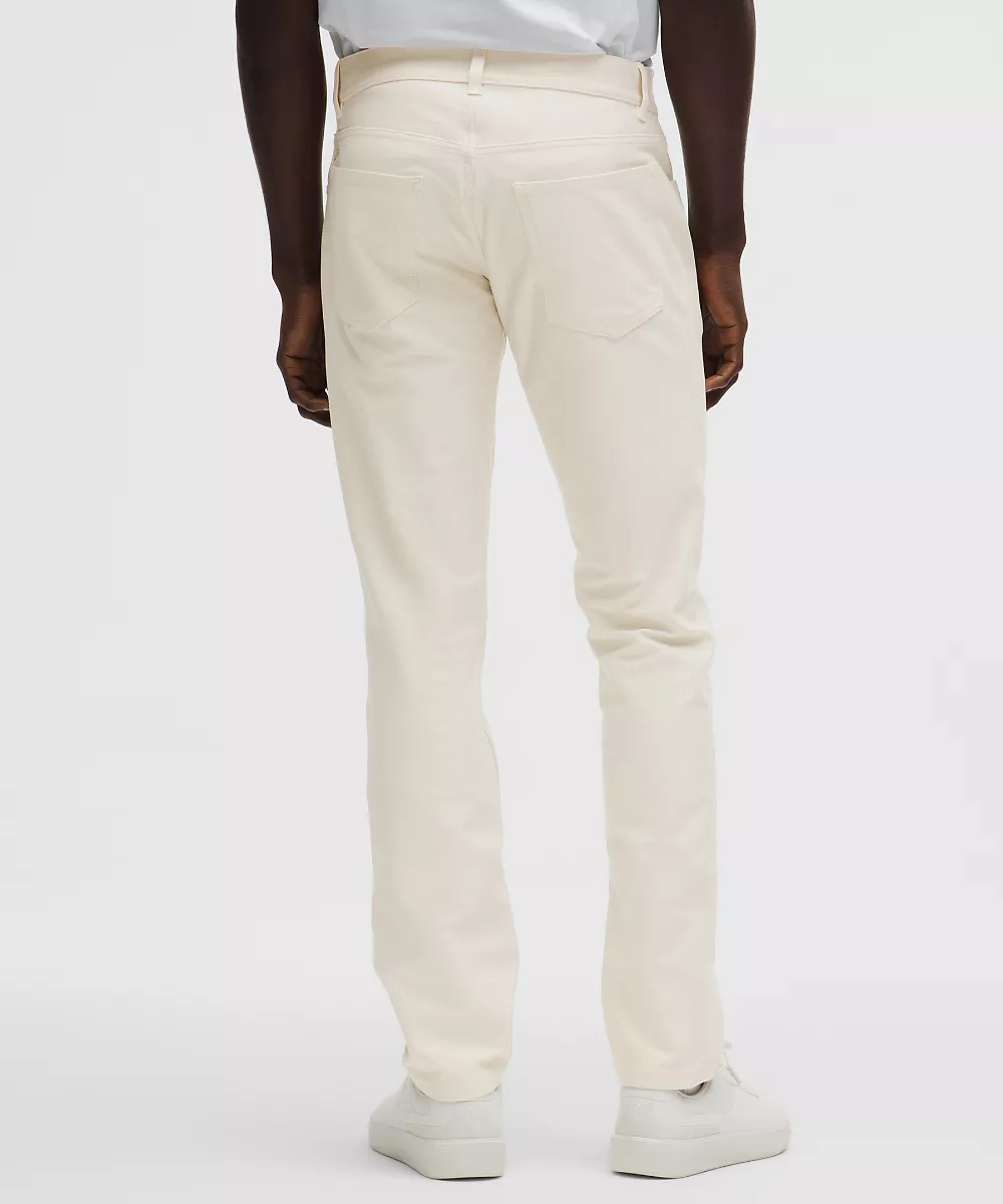 Pantalon EasyFive droit ajusté 30L — Light Ivory, view 3