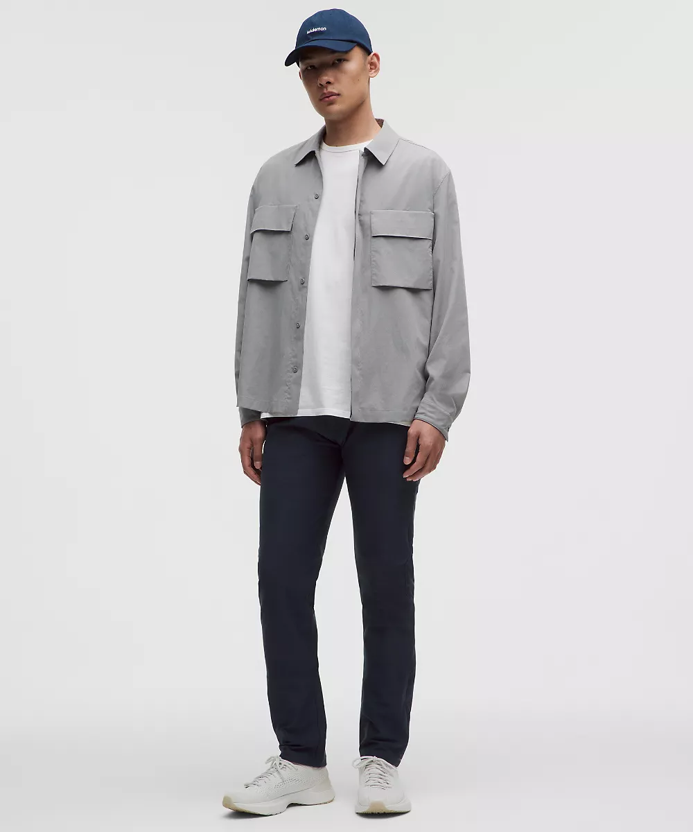 Pantalon Slacker coupe droite ajustée 30L — True Navy, view 1
