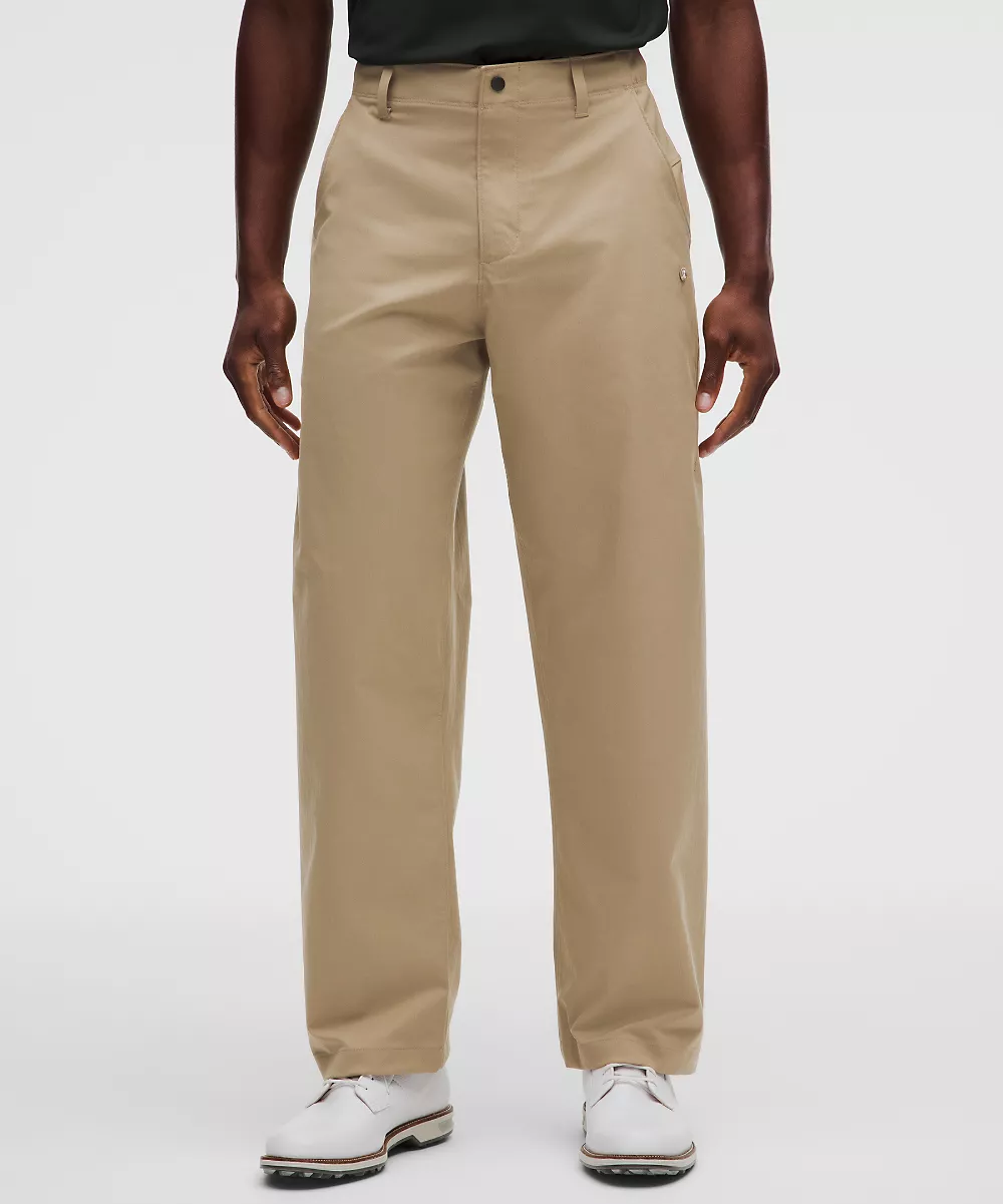 Pantalon de golf en twill extensible coupe décontractée *Regular — Oakwood Tan, view 2
