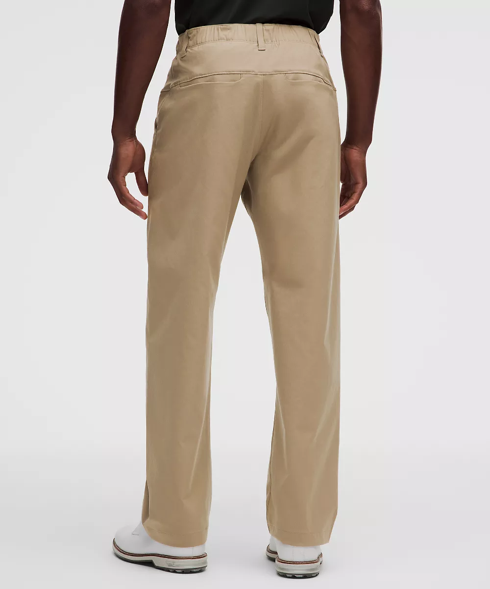 Pantalon de golf en twill extensible coupe décontractée *Regular — Oakwood Tan, view 3