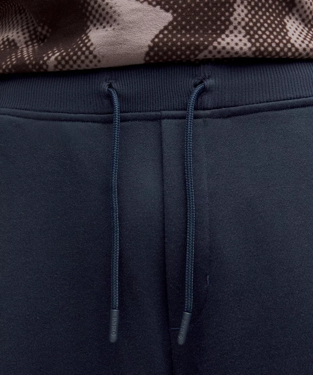 Pantalon en molleton français délavé jambe fuselée *SLNSH Collection — Sun Fade True Navy, view 4