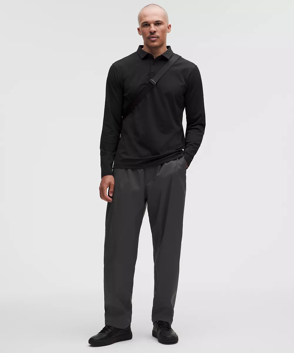 Pantalon coupe décontractée Zero Tucks *Regular — Graphite Grey, view 1