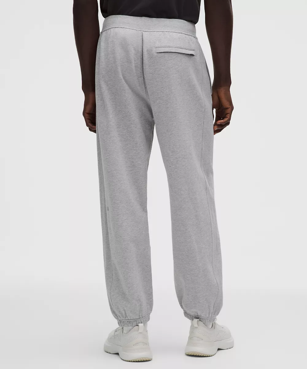 Jogging en molleton français *Regular — Heathered Core Light Grey, view 3