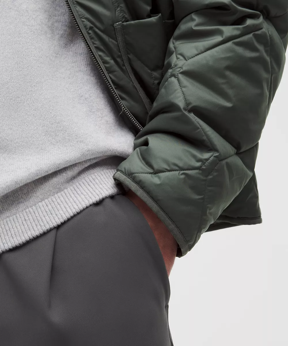 Pantalon Daydrift coupe décontractée plissé homme *Tall — Graphite Grey, view 4