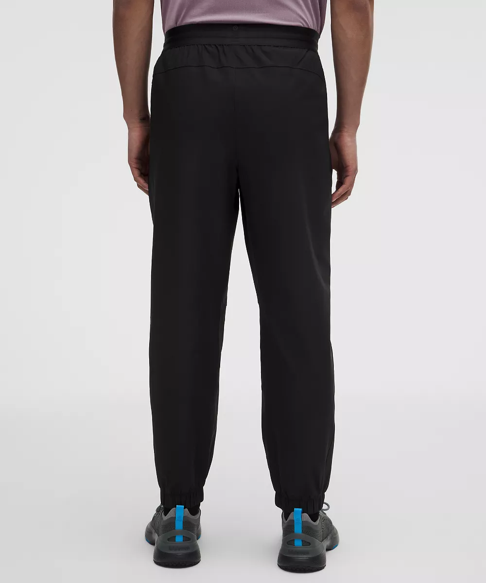 Pantalon d'échauffement d'haltérophilie *Regular — Black, view 3