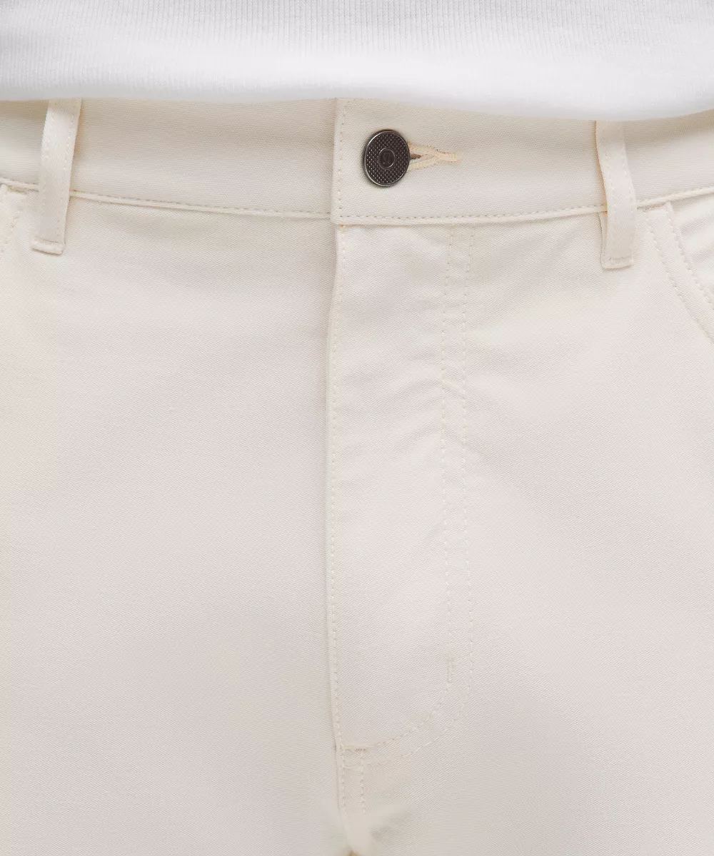 Pantalon EasyFive coupe droite classique 32L *Léger — Light Ivory, view 4
