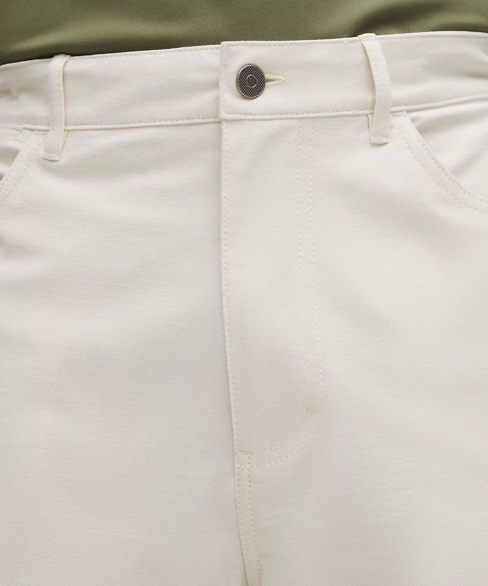 Pantalon EasyFive droit ample 32L *Léger — Light Ivory, view 4