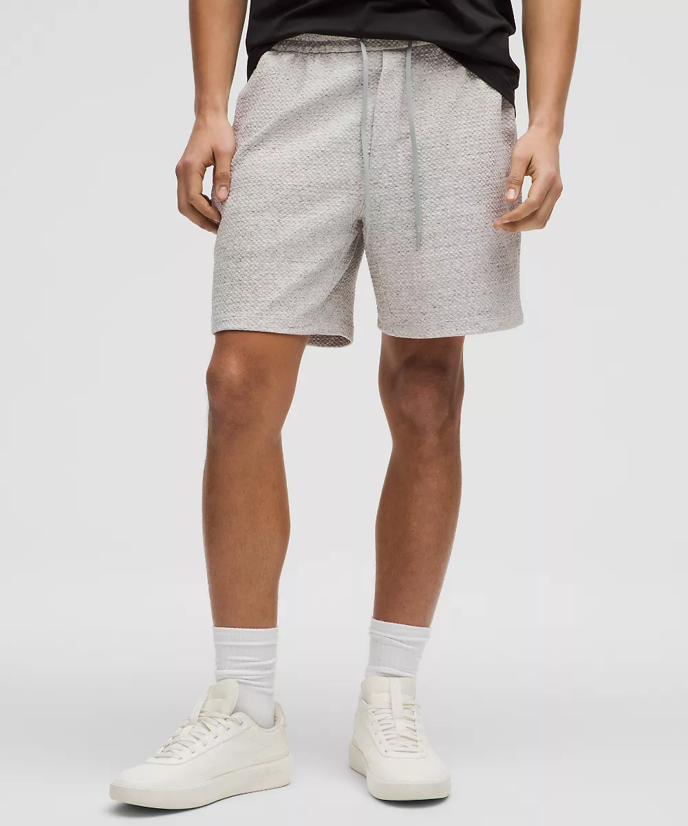 Short Ease The Day 7" — Heathered Melody Light Grey/Black, view 1