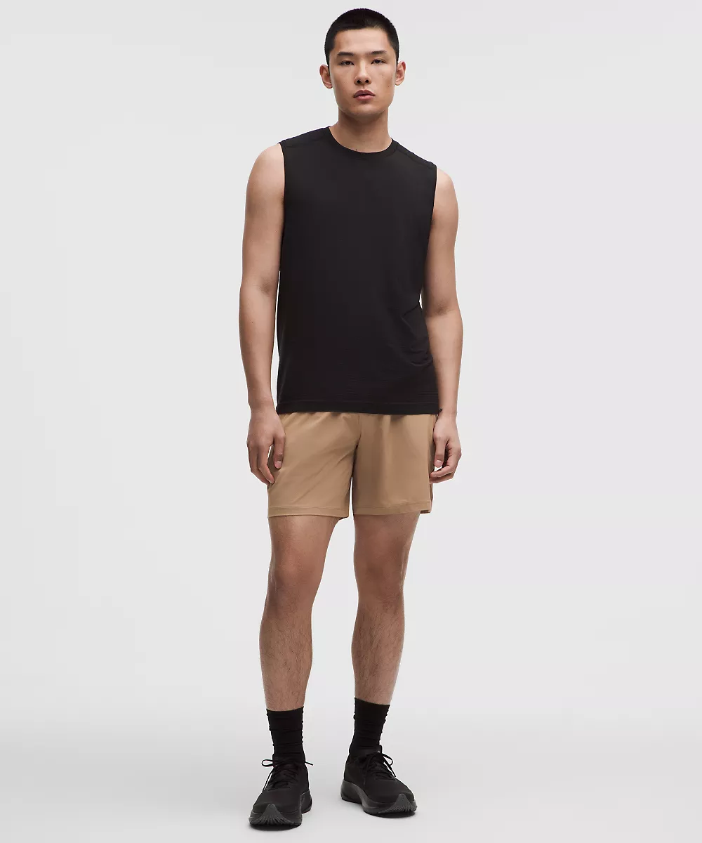 Short sans doublure Pace Breaker 7" — Sand, view 1