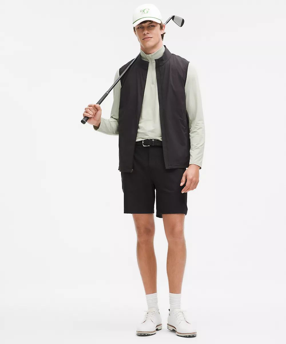 Short de golf ABC coupe classique 7" — Black, view 1