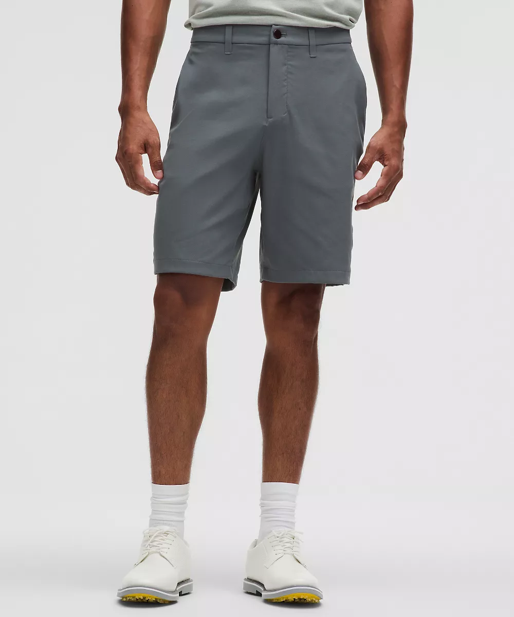 Short de golf ABC coupe classique 9" — Oil Grey, view 1