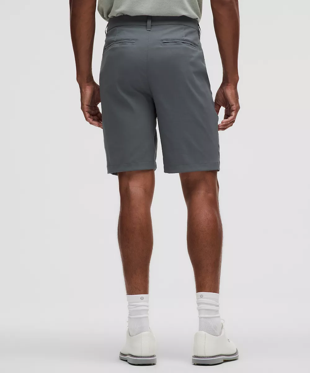 Short de golf ABC coupe classique 9" — Oil Grey, view 3