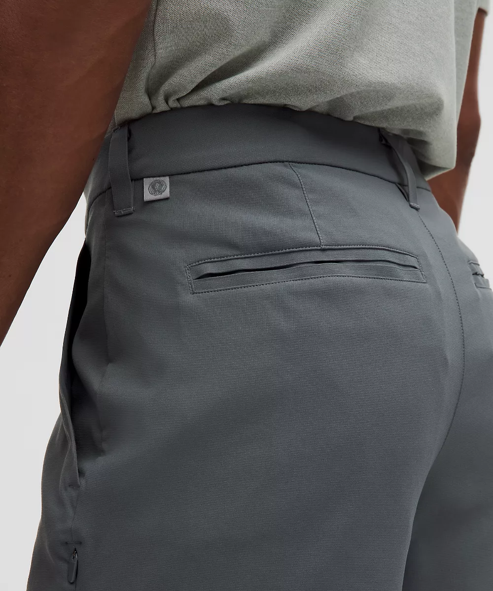 Short de golf ABC coupe classique 9" — Oil Grey, view 5