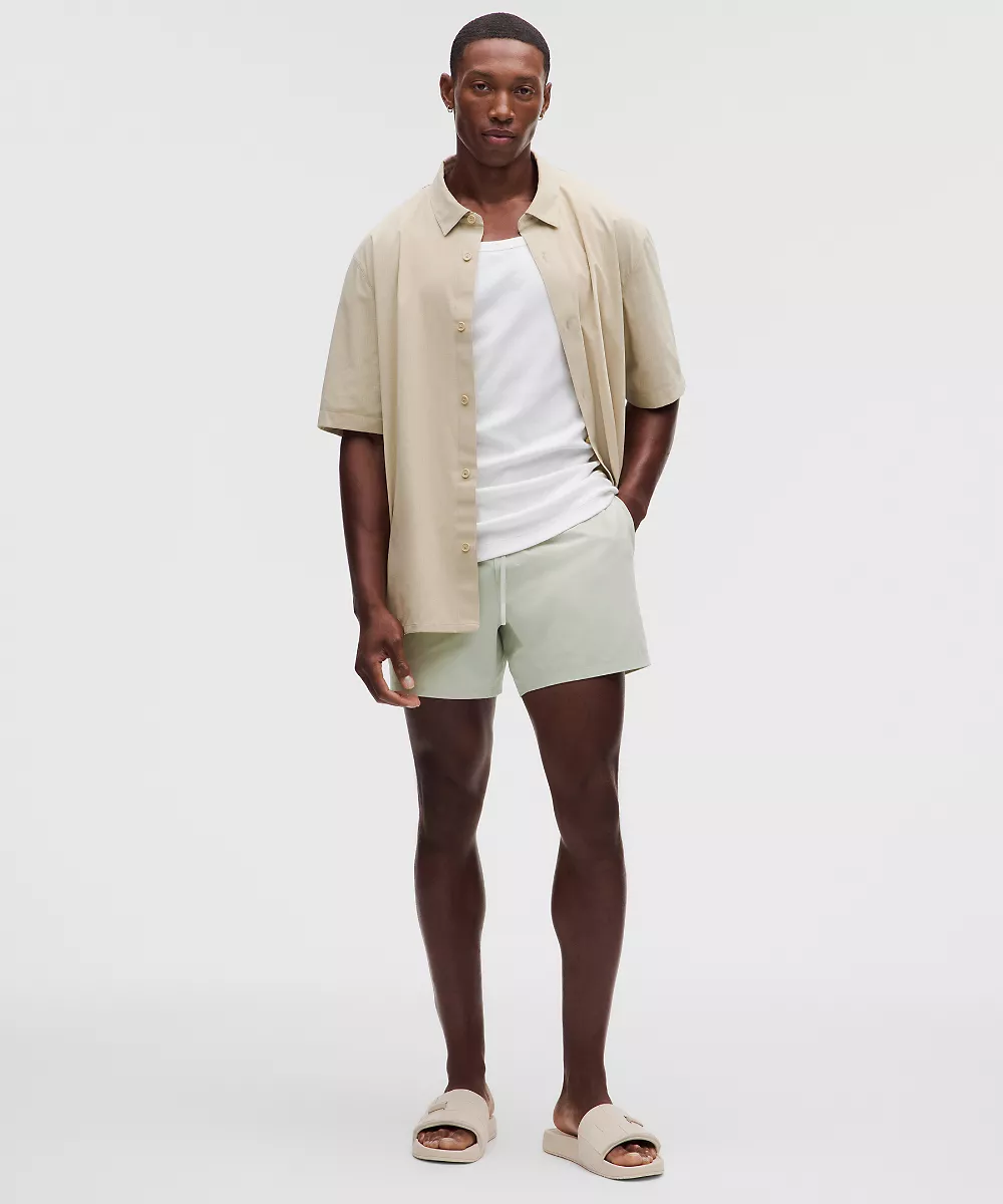Short de bain 5" *Sans doublure — Meadow Haze, view 1