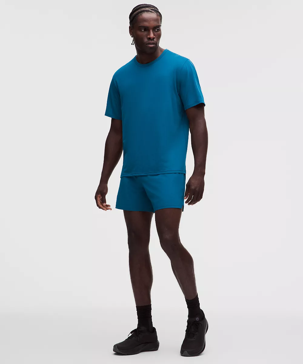 Short sans doublure Mile Maker ripstop 6" — Jet Set Blue, view 1