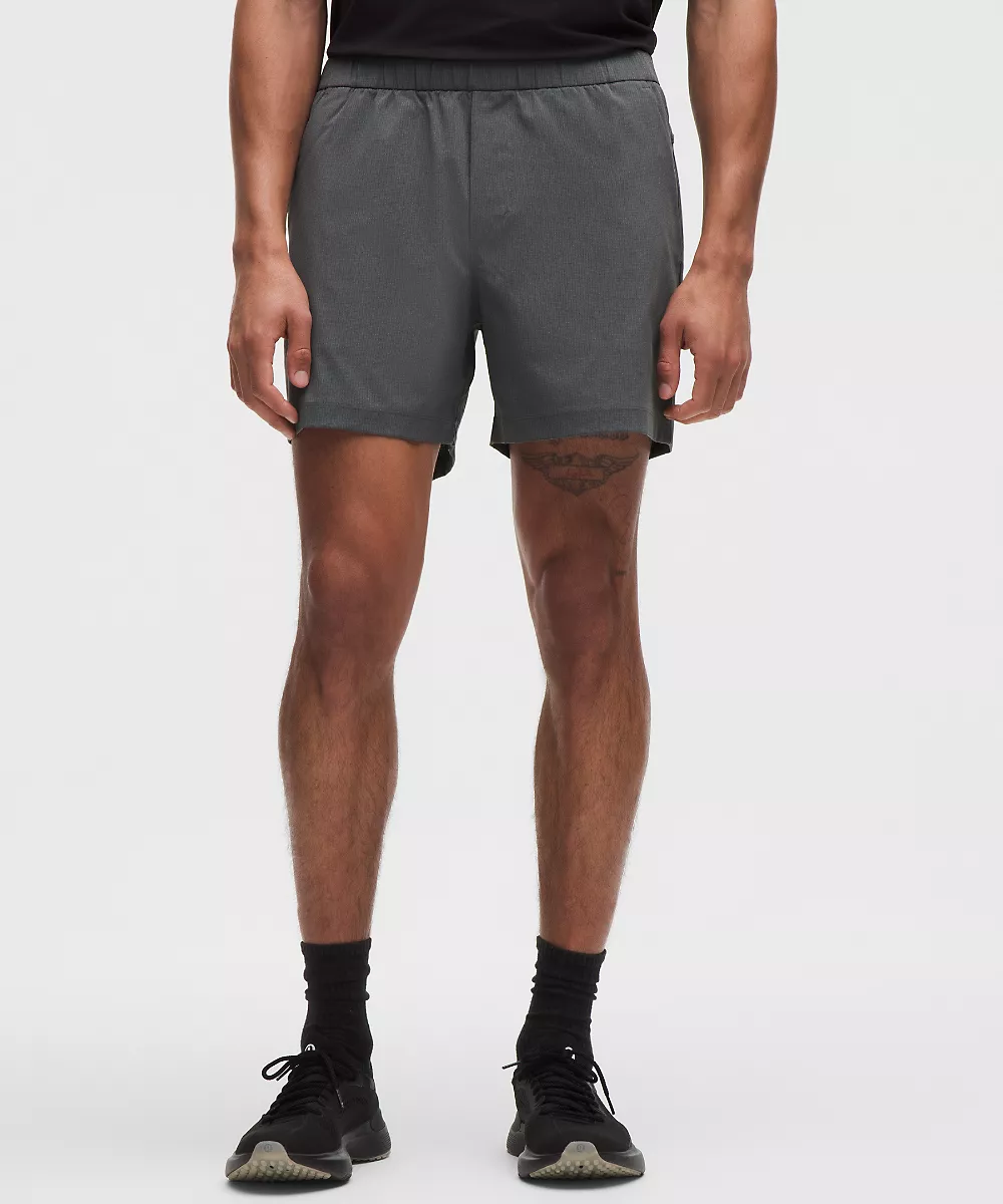 Short à enfiler ABC WovenAir 5" — Onyx Grey, view 2
