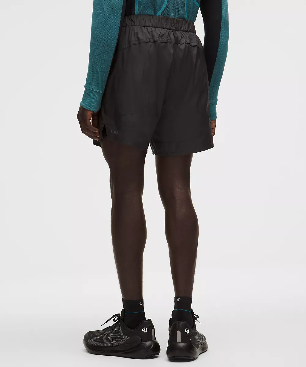 Short léger Glyde doublé 6" *SLNSH Collection — Black, view 3