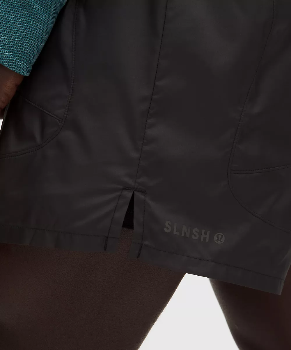 Short léger Glyde doublé 6" *SLNSH Collection — Black, view 5