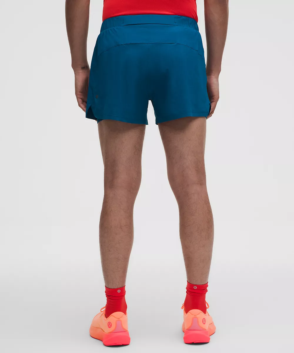 Short doublé Mile Maker ripstop 4" — Jet Set Blue, view 3