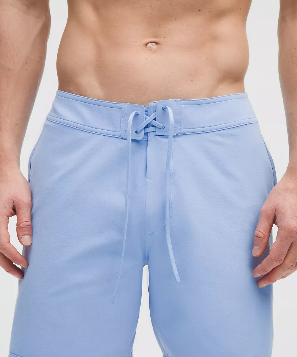 Short de bain coupe classique sans doublure 7" — Sinatra Blue, view 4