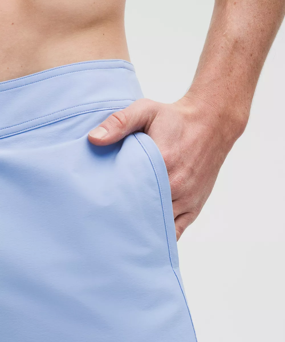 Short de bain coupe classique sans doublure 7" — Sinatra Blue, view 5