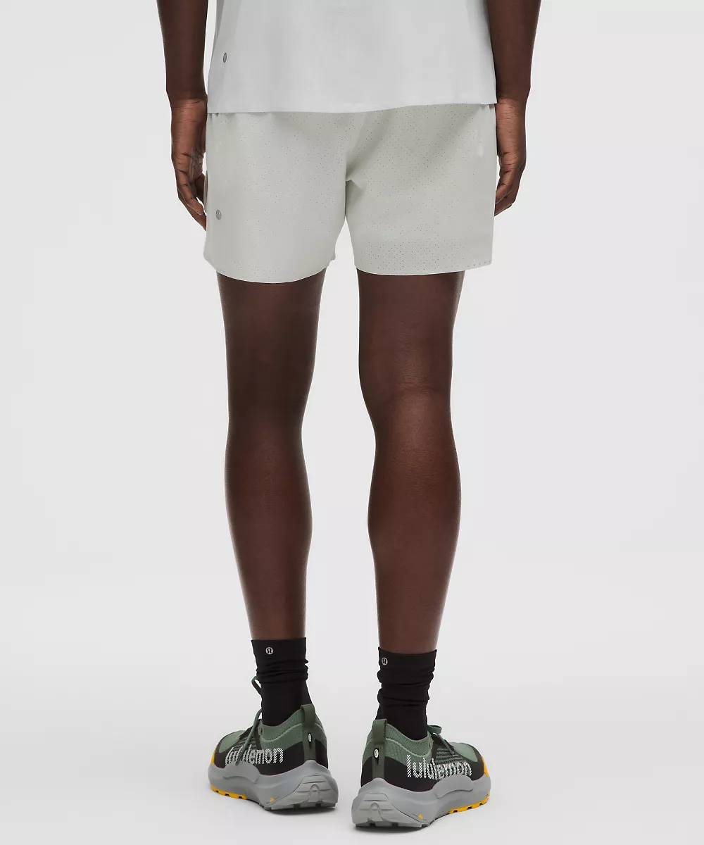 Short de running doublé Fast and Free 5" — Vapor, view 3