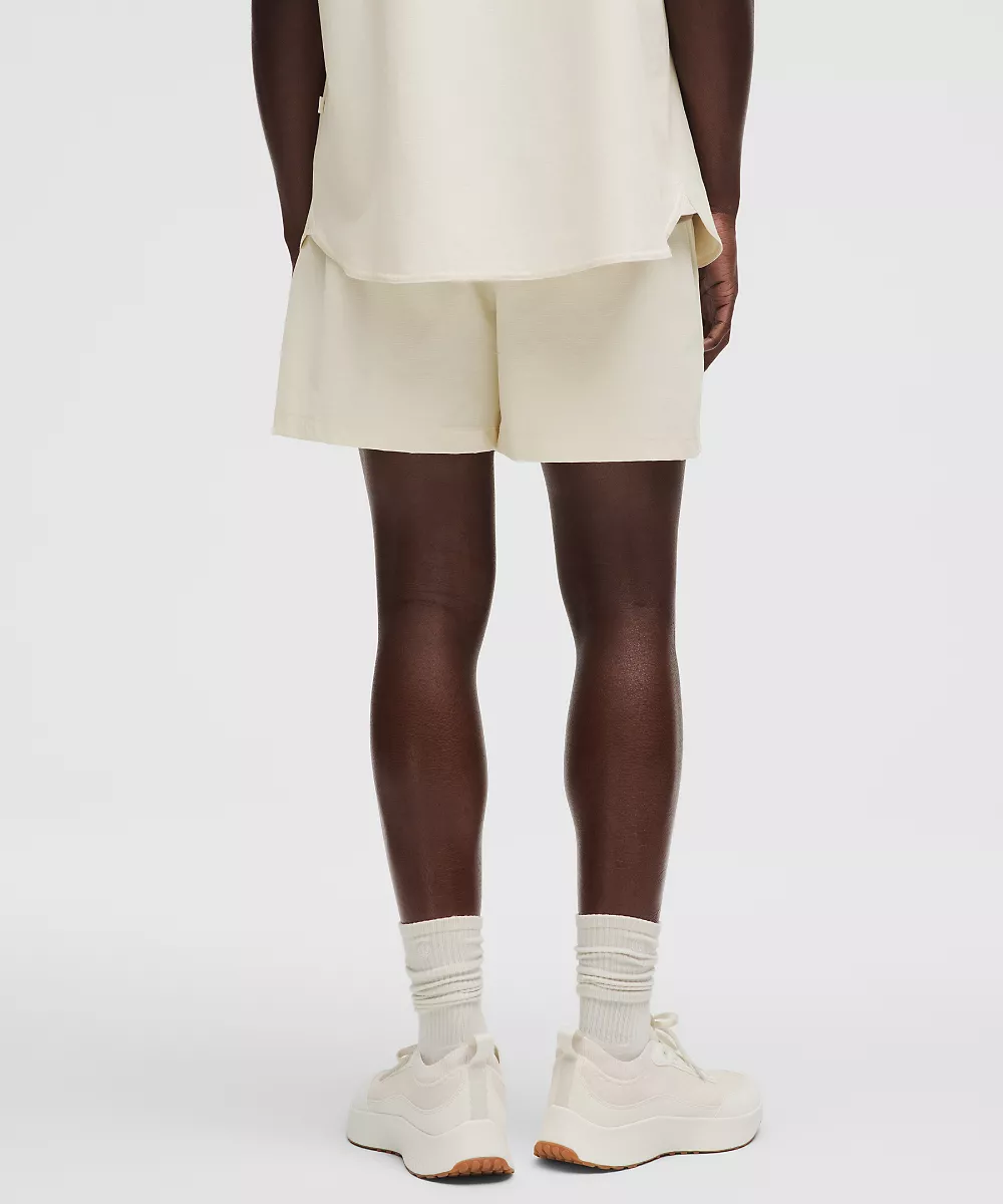 Short en ripstop extensible 5" — Light Ivory, view 3