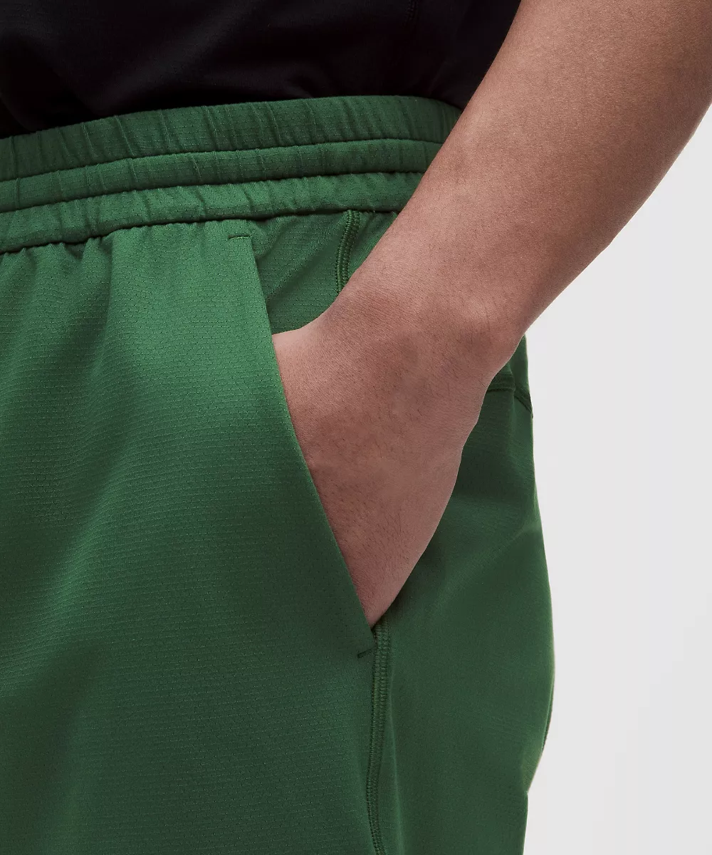 Short en jersey doux et mesh 5" — Green Cove, view 5