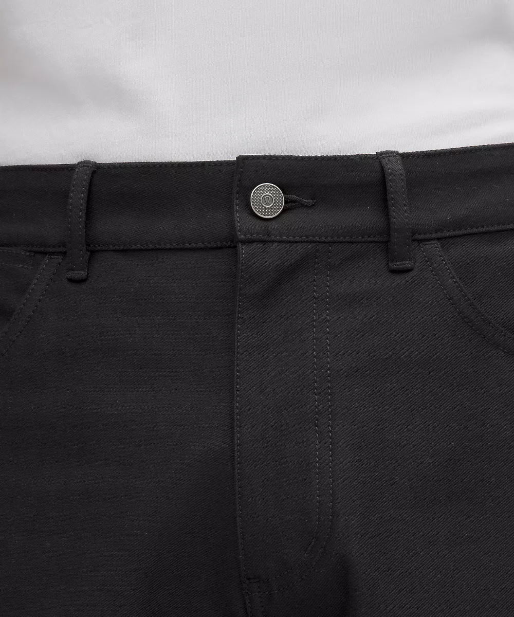 Short EasyFive coupe décontractée 7" — Black, view 4