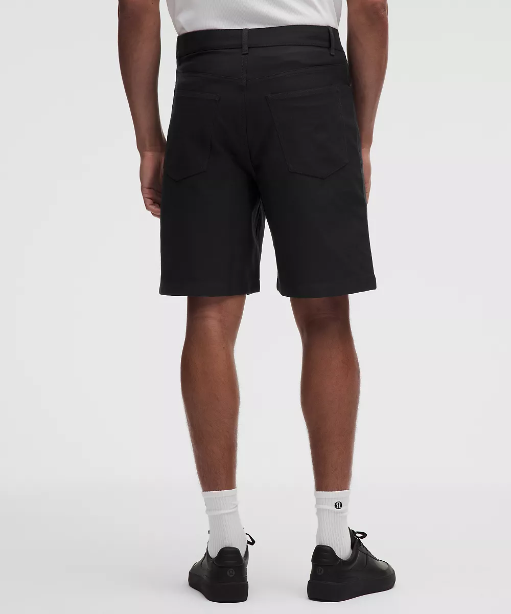 Short EasyFive coupe décontractée 9" — Black, view 3
