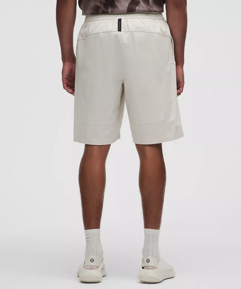 Short plissé à enfiler 10.5" *SLNSH Collection — Bone, view 3