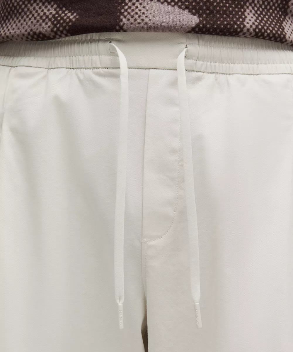 Short plissé à enfiler 10.5" *SLNSH Collection — Bone, view 4