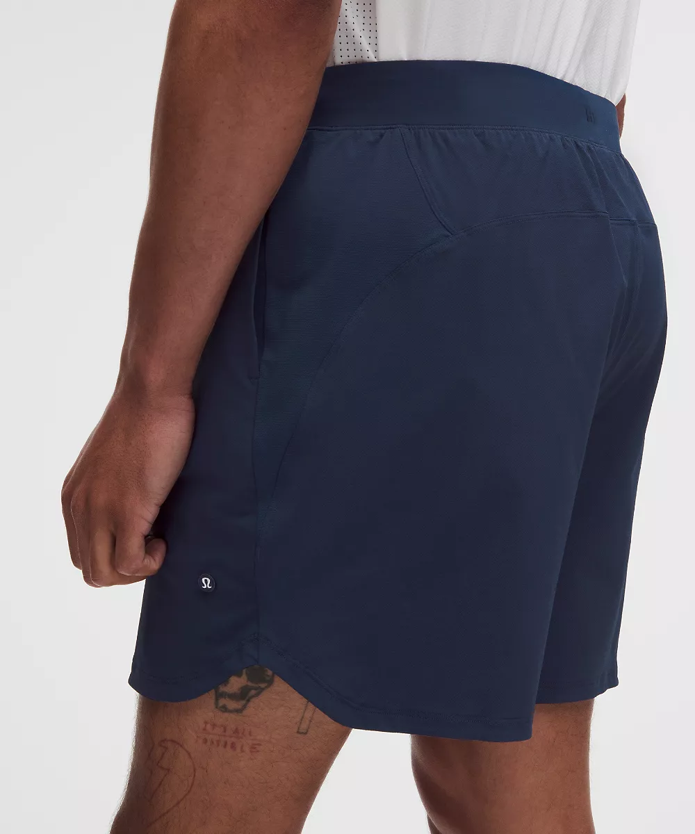 Short de tennis Swift texturé 7" — Club Blue/Club Blue, view 1