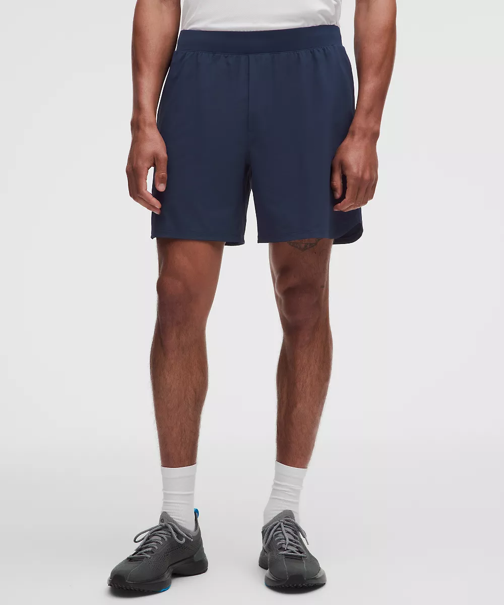 Short de tennis Swift texturé 7" — Club Blue/Club Blue, view 2