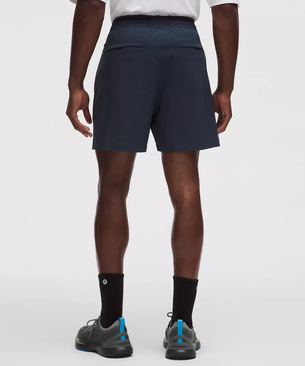 Short Zero Tucks 5" — True Navy, view 3