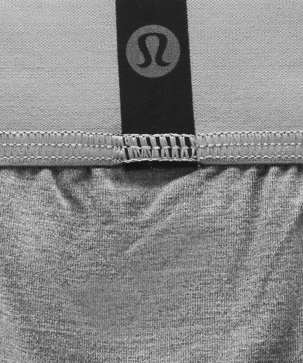 Boxer Always In Motion 5" — Heathered Core Medium Grey, view 3