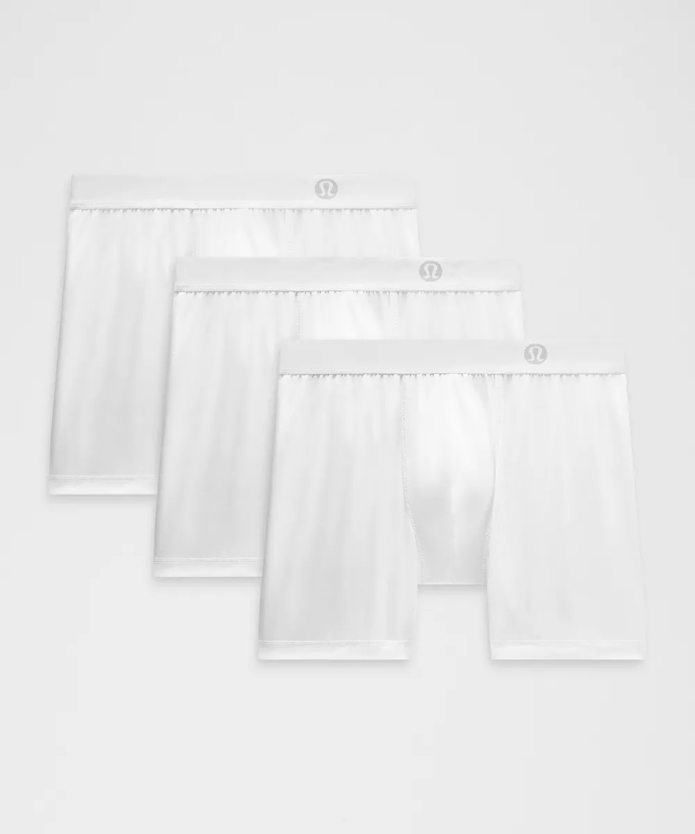 Boxer Always In Motion 5" *Lot de 3 — White/White/White, view 1