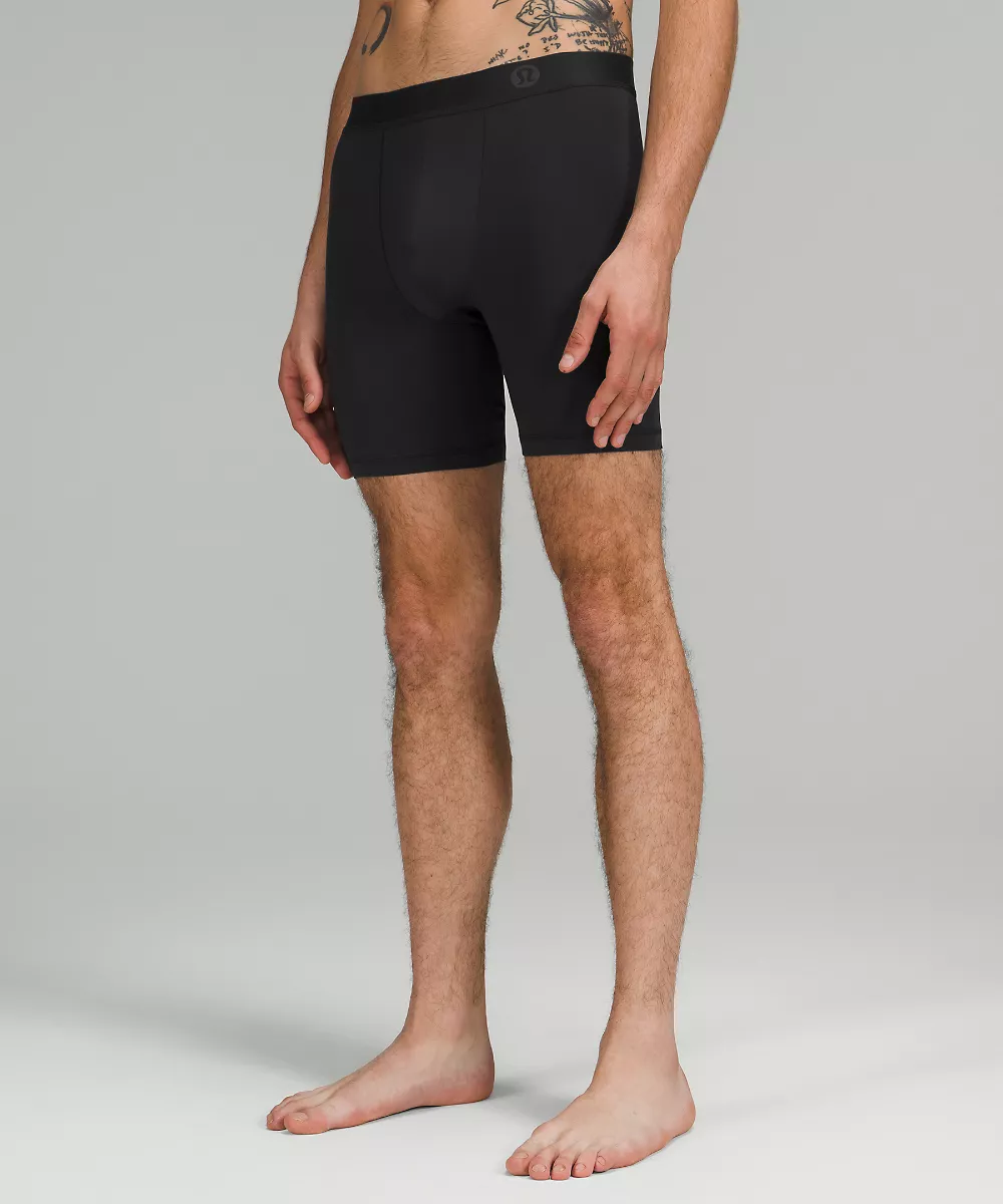 Boxer long Always In Motion 7" *Lot de 3 — Black/Black/Black, view 1