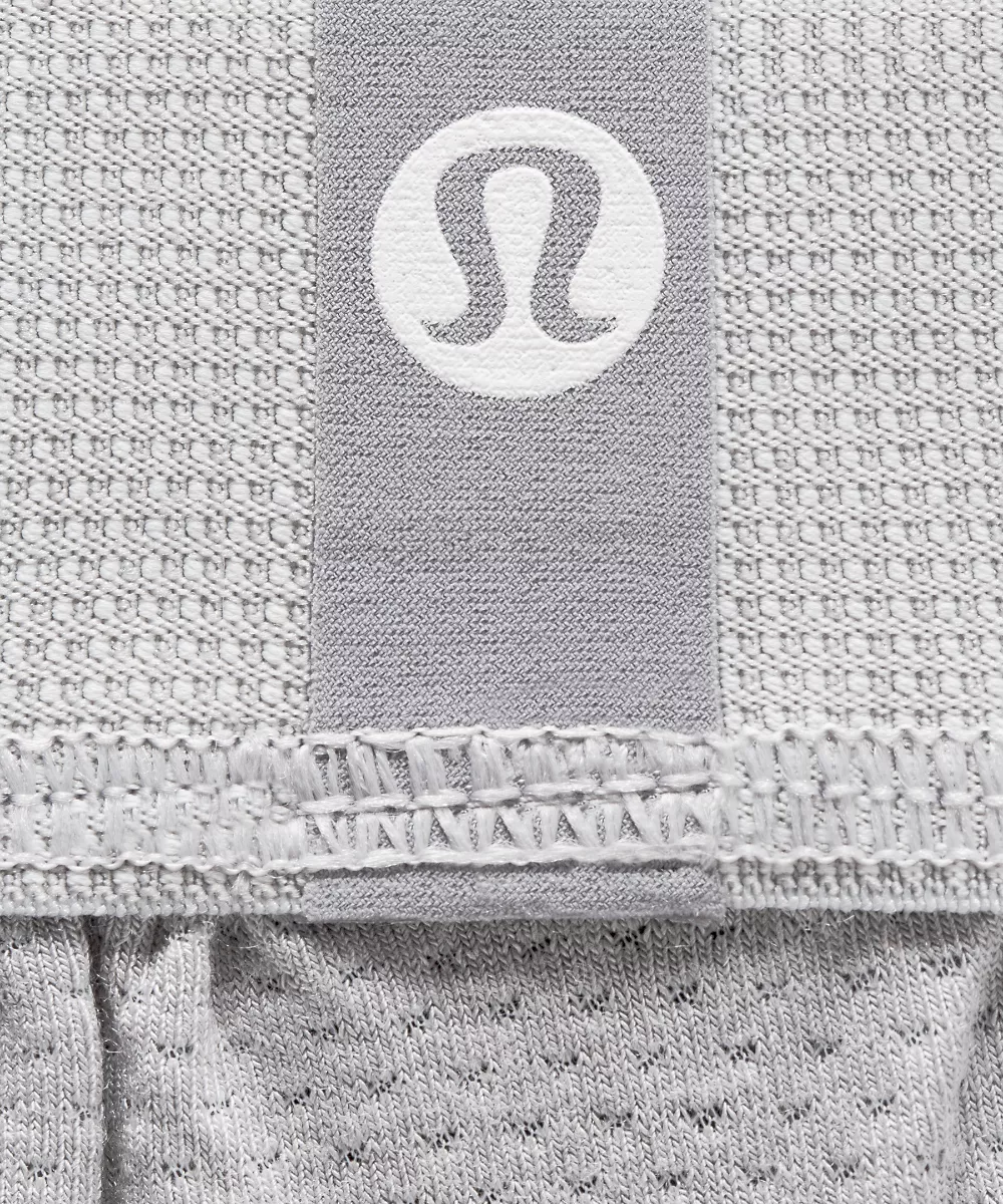 Boxer en mesh Always In Motion 5" *Logo — Silver Drop, view 3