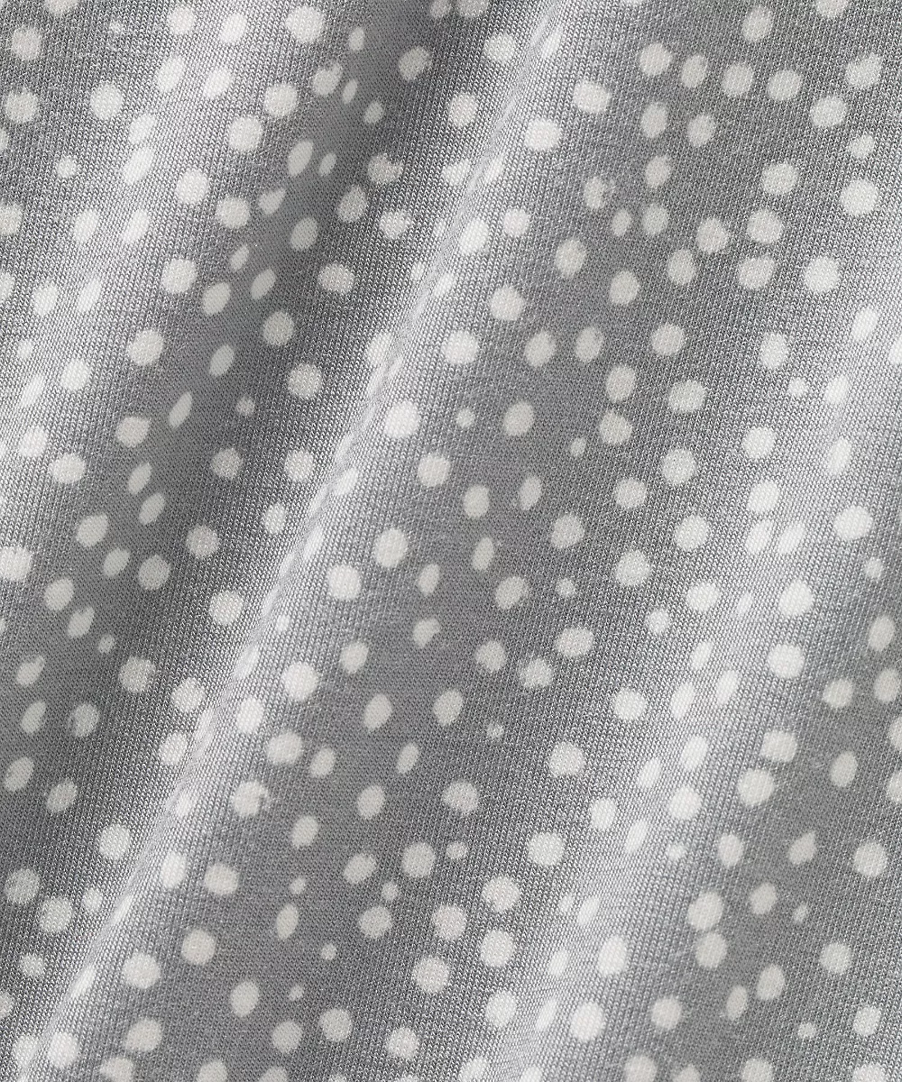 Boxer long Always In Motion 5" — Stamp Dot Mini Soft Pistachio Feather Grey, view 3