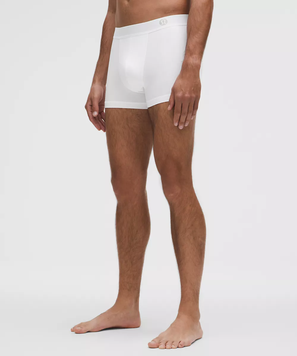 Boxer long Always In Motion 3" *Logo — White, view 1