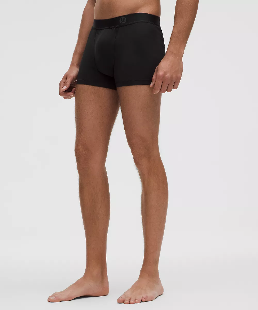 Boxer long Always In Motion 3" *Lot de 5 — Black/Black/Black/Black/Black, view 2