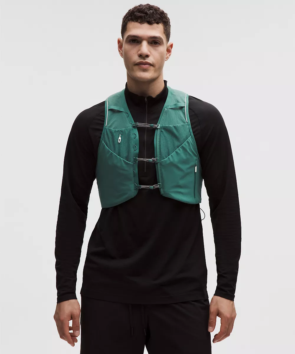 Fast and Free gilet de trail running homme — Deep Marina, view 1