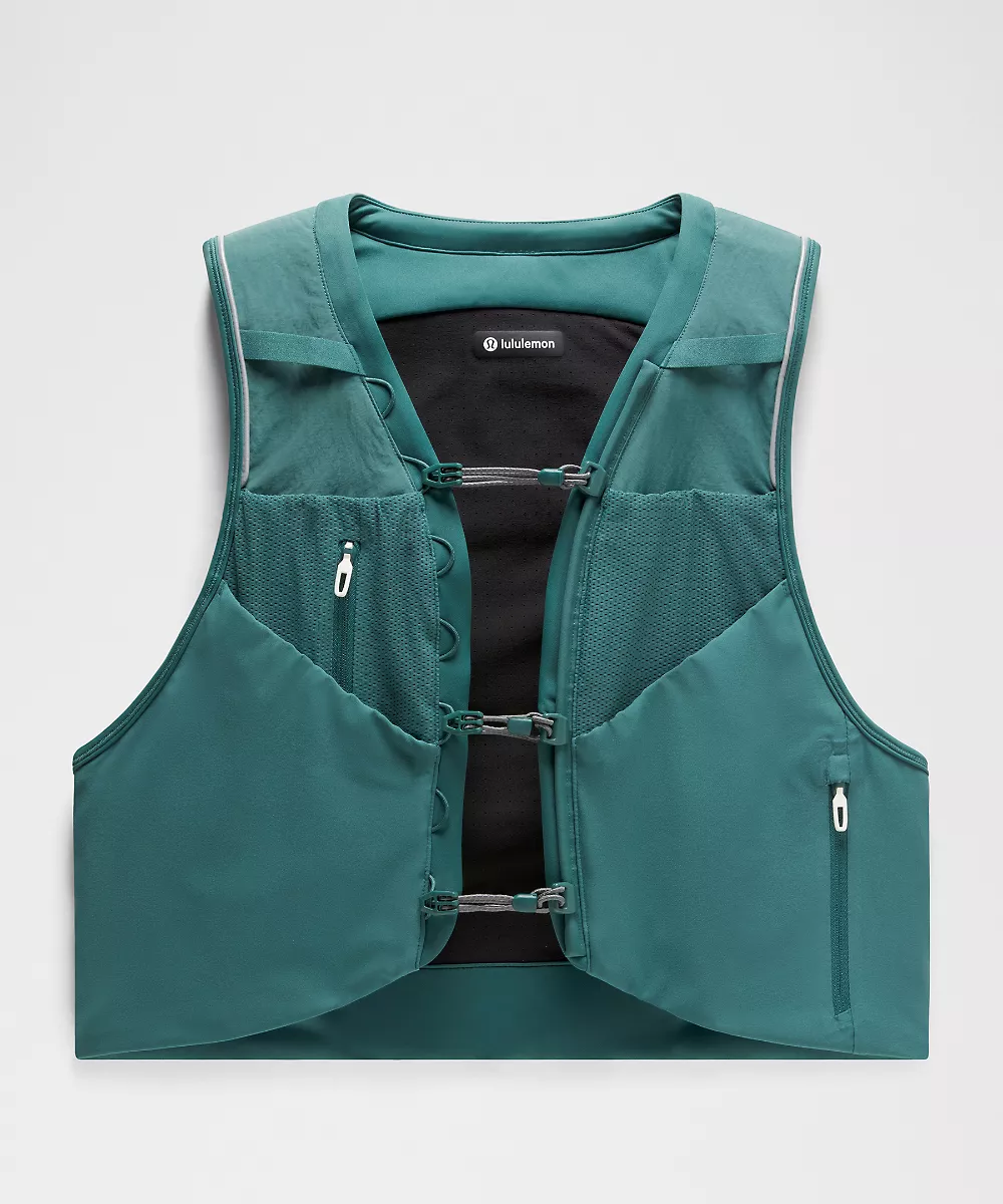 Fast and Free gilet de trail running homme — Deep Marina, view 2
