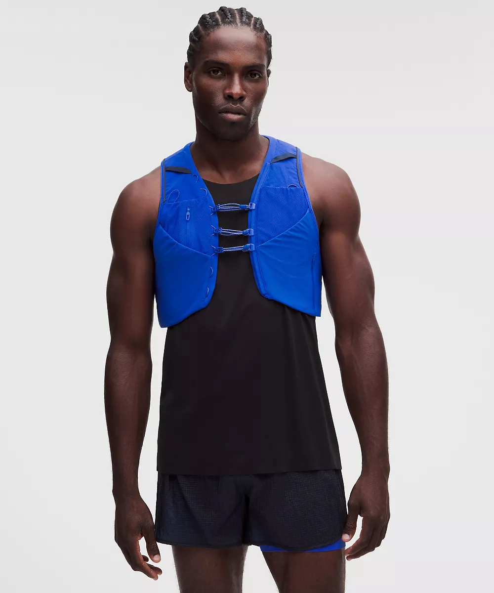 Fast and Free gilet de trail running homme — Beach Ball Blue, view 1